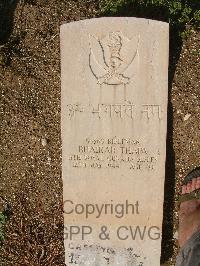 Cassino War Cemetery - Bhairab Thapa, 